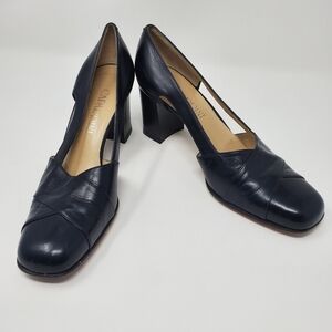 Vintage CAPARRINI | Block Heel Dress Shoes